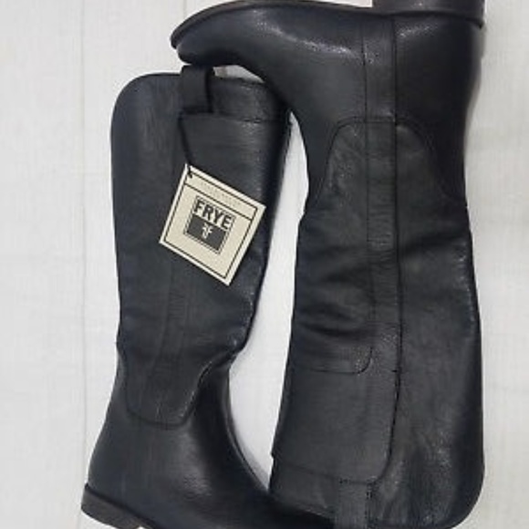 Frye Shoes - Frye Black Women's Paige Tall Riding Boot Size 5.5